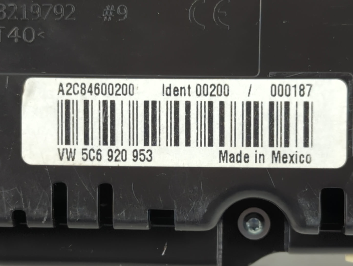 2014-2017 Volkswagen Jetta Instrument Cluster Speedometer Gauges P/N:5C6 920 953 A2C84600200 Fits Fits 2014 2015 2016 2017 O