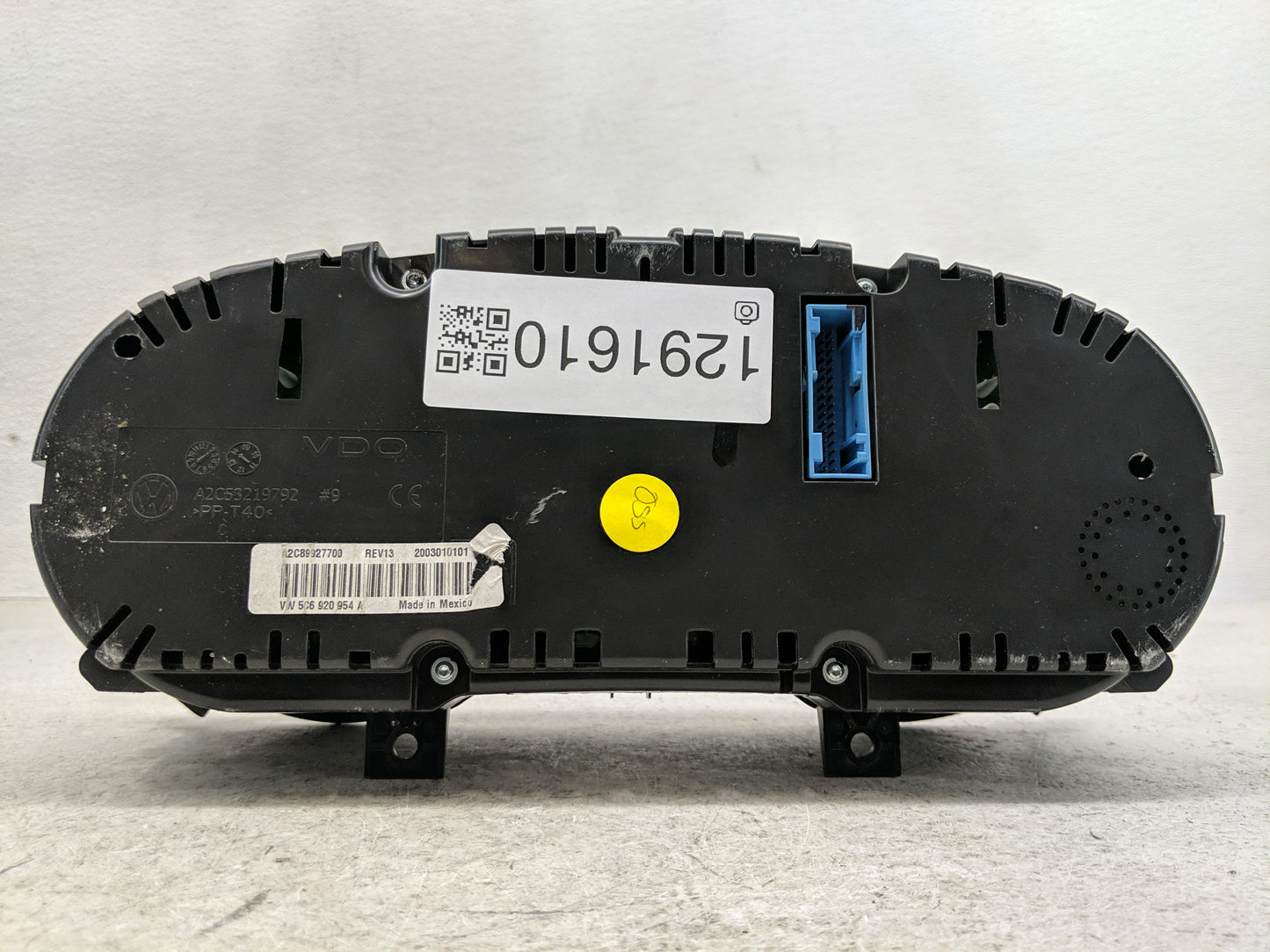 2015-2016 Volkswagen Jetta Instrument Cluster Speedometer Gauges P/N:5C6 920 954 A P68379592AF Fits Fits 2015 2016 OEM Used