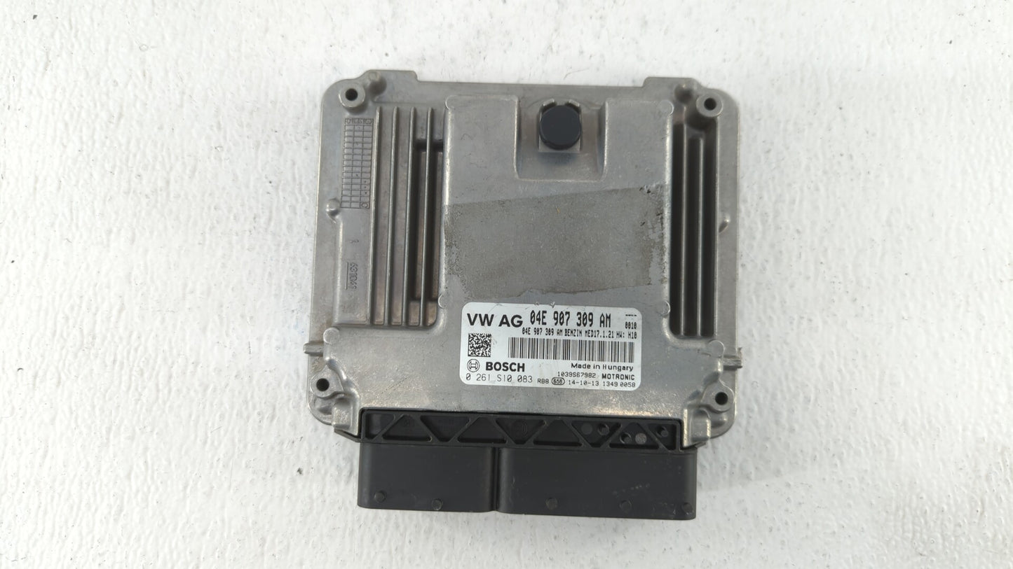 2013-2016 Volkswagen Jetta PCM Engine Control Computer ECU ECM PCU OEM P/N:04E 907 309 AM 04E 907 309 AP Fits OEM Used Auto