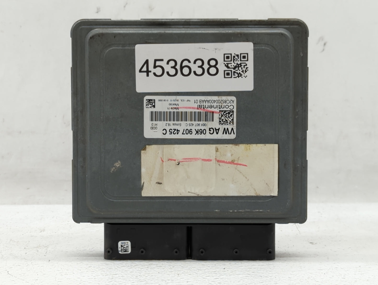 2015-2017 Volkswagen Jetta PCM Engine Control Computer ECU ECM PCU OEM P/N:09G 927 158 BC 06K 907 425 C Fits Fits 2015 2016