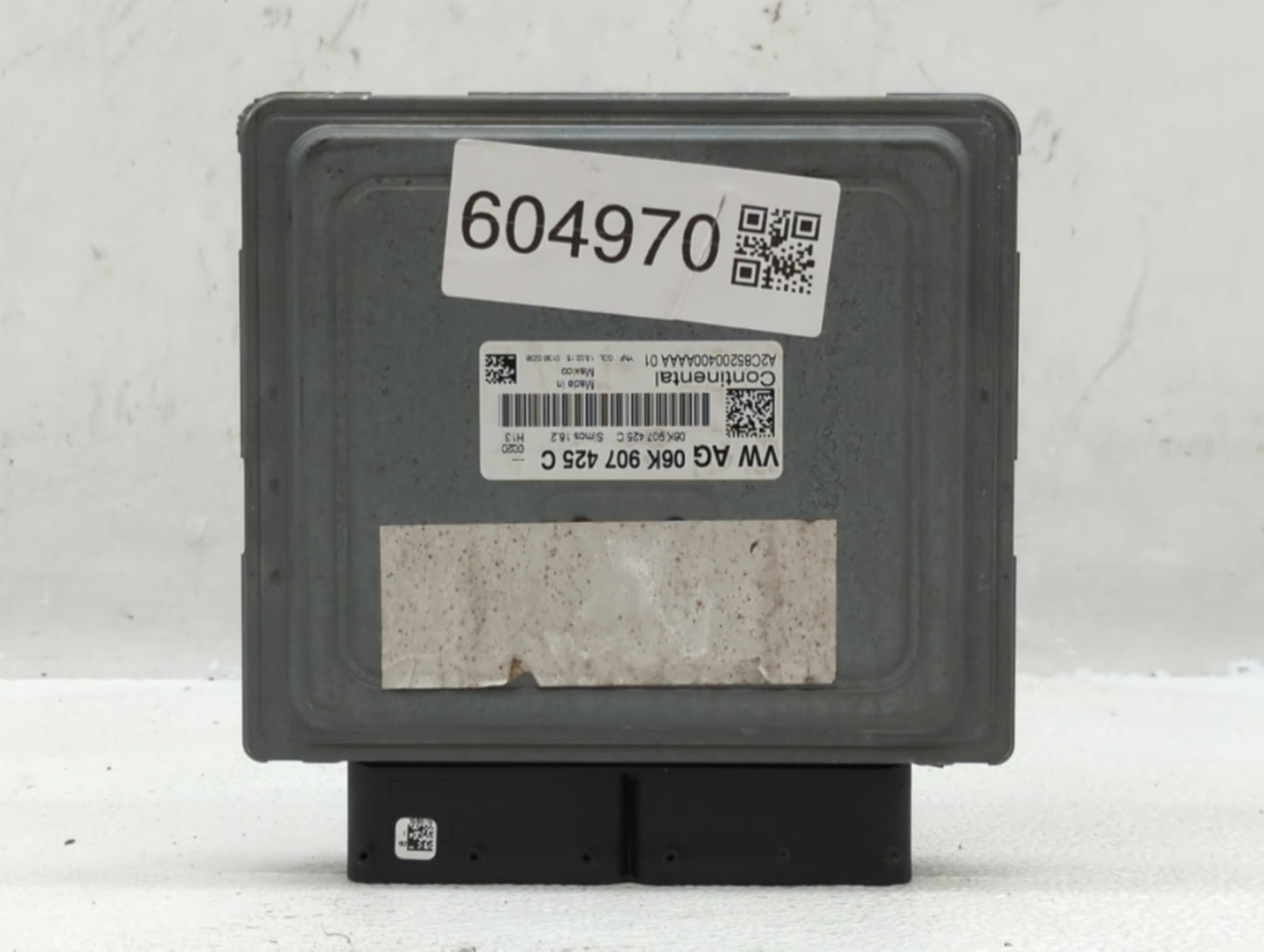 2015-2017 Volkswagen Jetta PCM Engine Control Computer ECU ECM PCU OEM P/N:06K 907 425 C Fits Fits 2015 2016 2017 OEM Used A