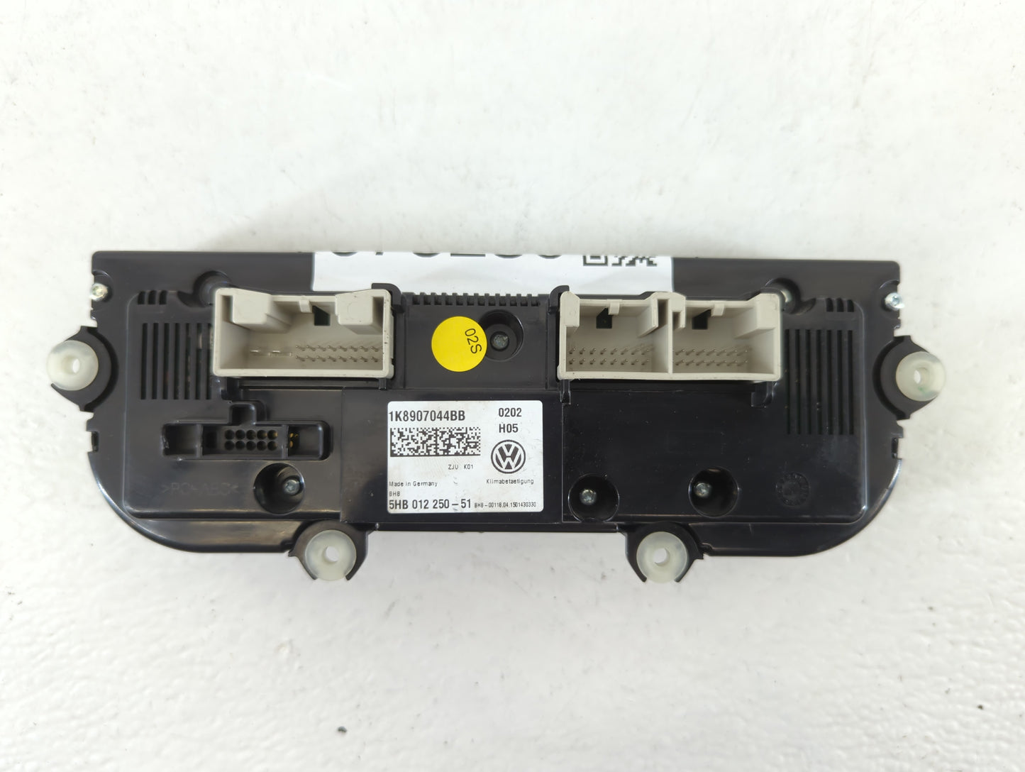 2016 Volkswagen Jetta Climate Control Module Temperature AC/Heater Replacement P/N:1K8907044BB Fits OEM Used Auto Parts - Oe