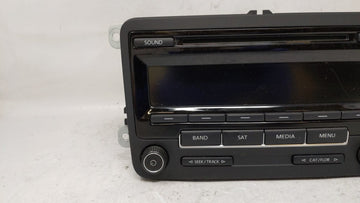 2015-2017 Volkswagen Jetta Radio AM FM Cd Player Receiver Replacement P/N:1K0 035 164 J Fits Fits 2015 2016 2017 OEM Used Auto Parts