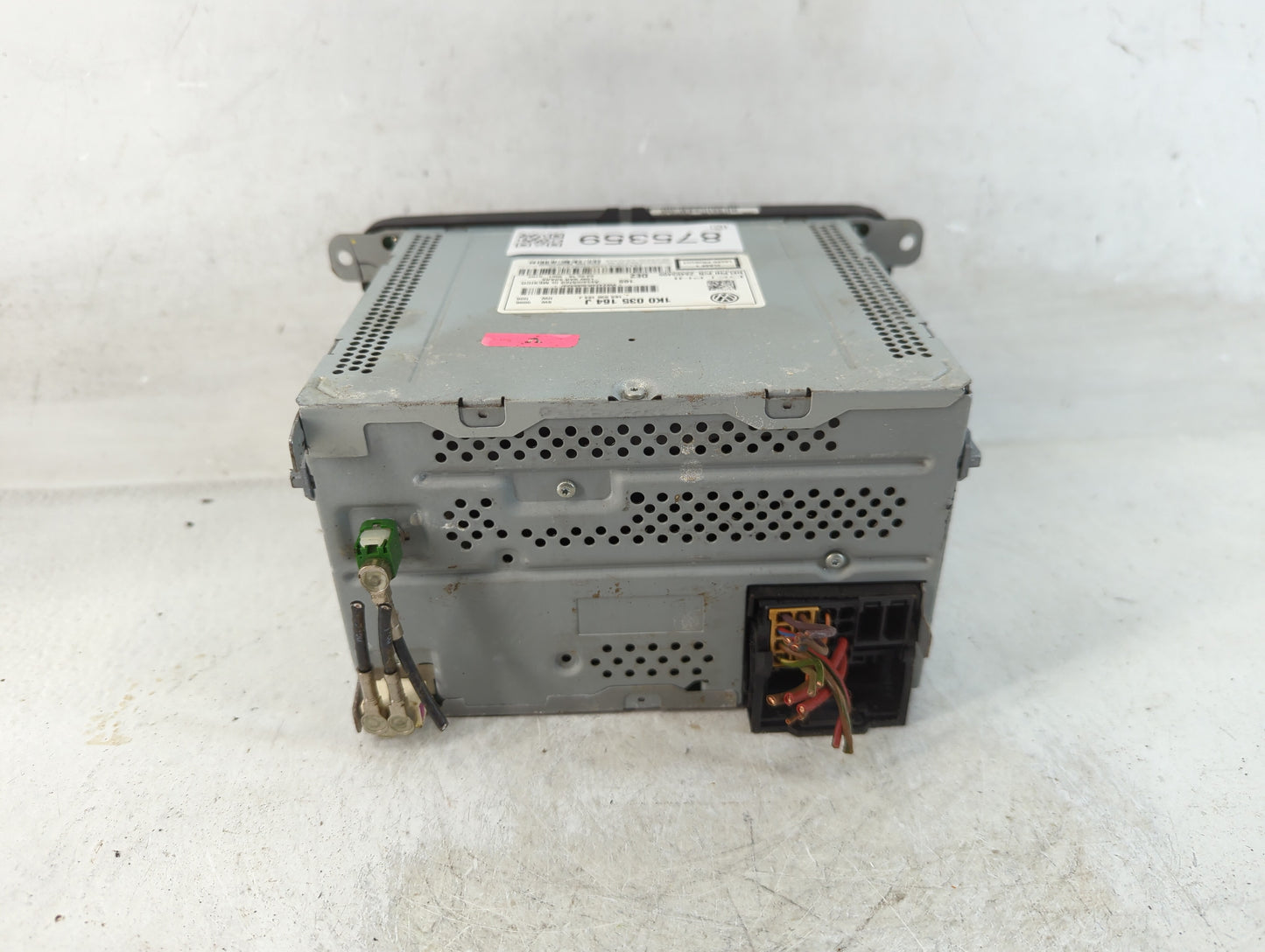 2012-2017 Volkswagen Jetta Radio AM FM Cd Player Receiver Replacement P/N:1K0 035 164 J Fits Fits 2012 2013 2014 2015 2016 2