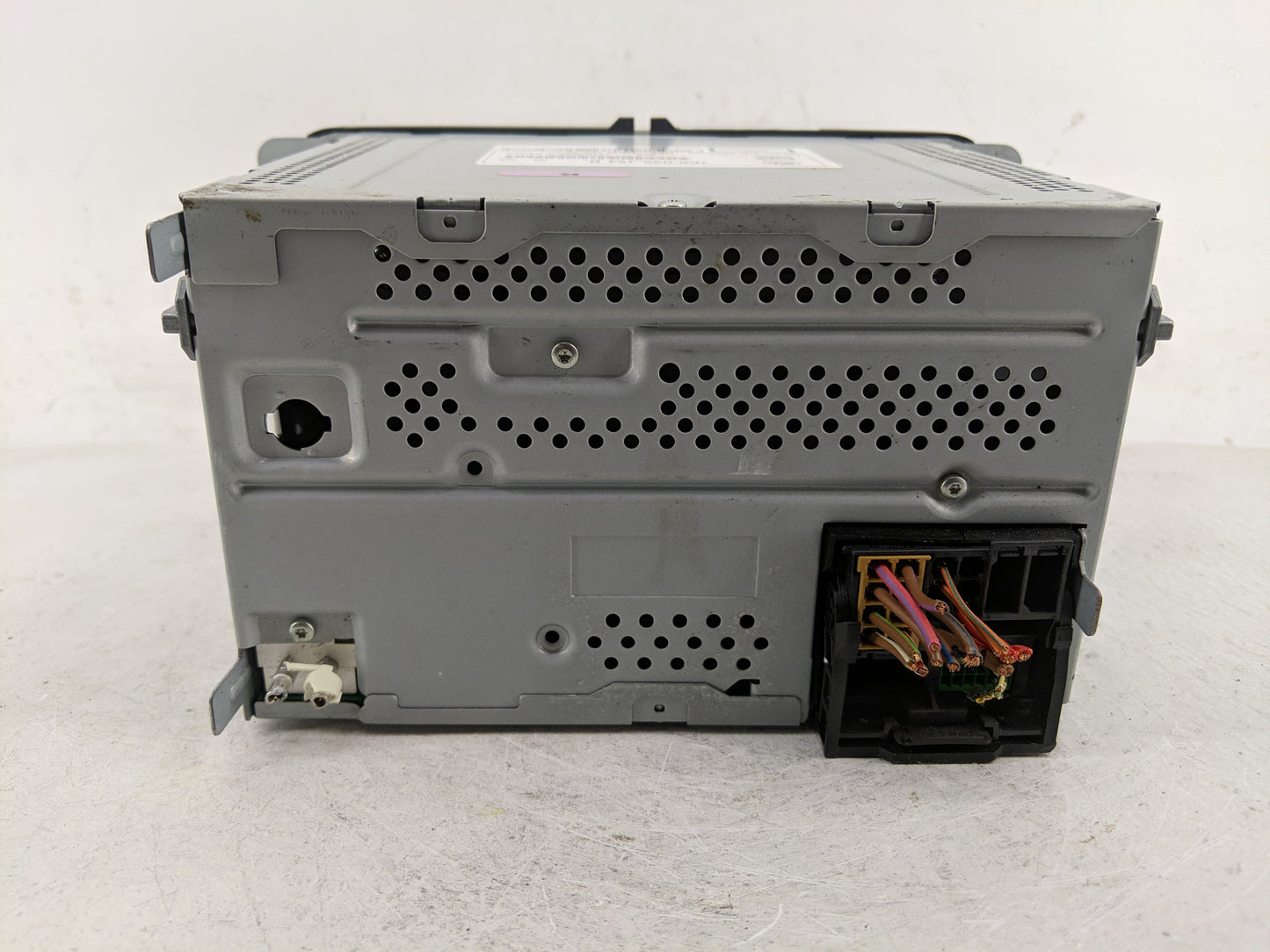 2012-2015 Volkswagen Passat Radio AM FM Cd Player Receiver Replacement P/N:1K0 035 164 D 1K0 035 164 F Fits OEM Used Auto Pa