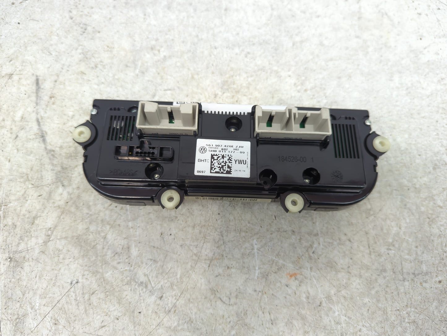 2013-2015 Volkswagen Passat Climate Control Module Temperature AC/Heater Replacement P/N:561907426E 5HB01117709 Fits OEM Use