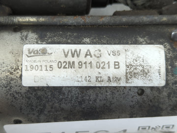 2009-2017 Volkswagen Tiguan Car Starter Motor Solenoid OEM P/N:02M 911 021 B Fits OEM Used Auto Parts