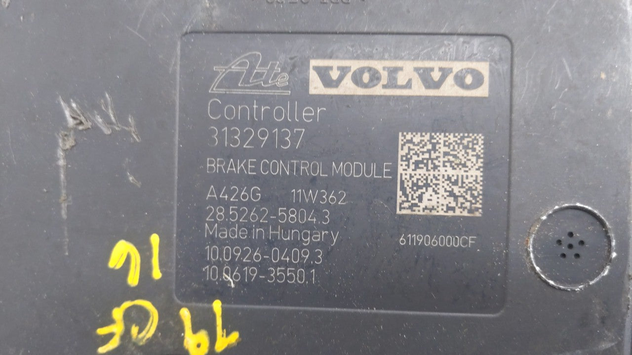 2014-2016 Volvo S60 ABS Pump Control Module Replacement P/N:P31400544 P31329137 Fits Fits 2014 2015 2016 OEM Used Auto Parts