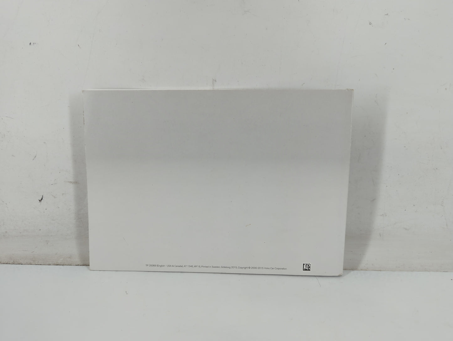 2015 Volvo Xc90 Owners Manual Book Guide OEM Used Auto Parts - Oemusedautoparts1.com