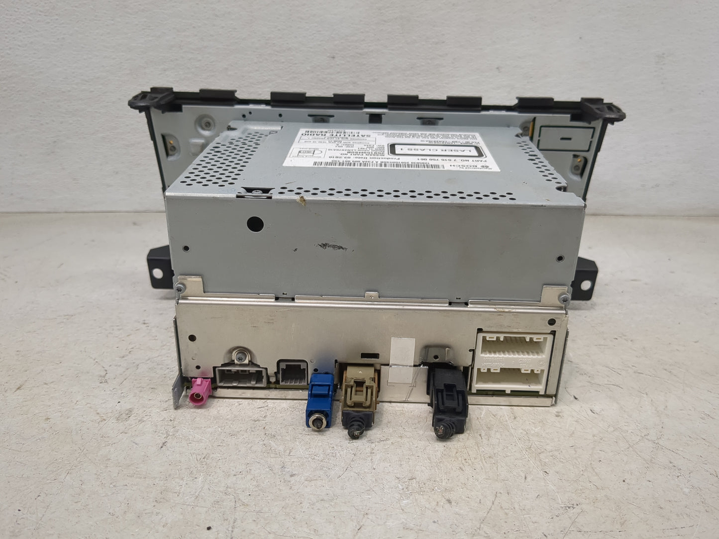 2016 Altima Radio AM FM Cd Player Receiver Replacement Fits OEM Used Auto Parts - Oemusedautoparts1.com