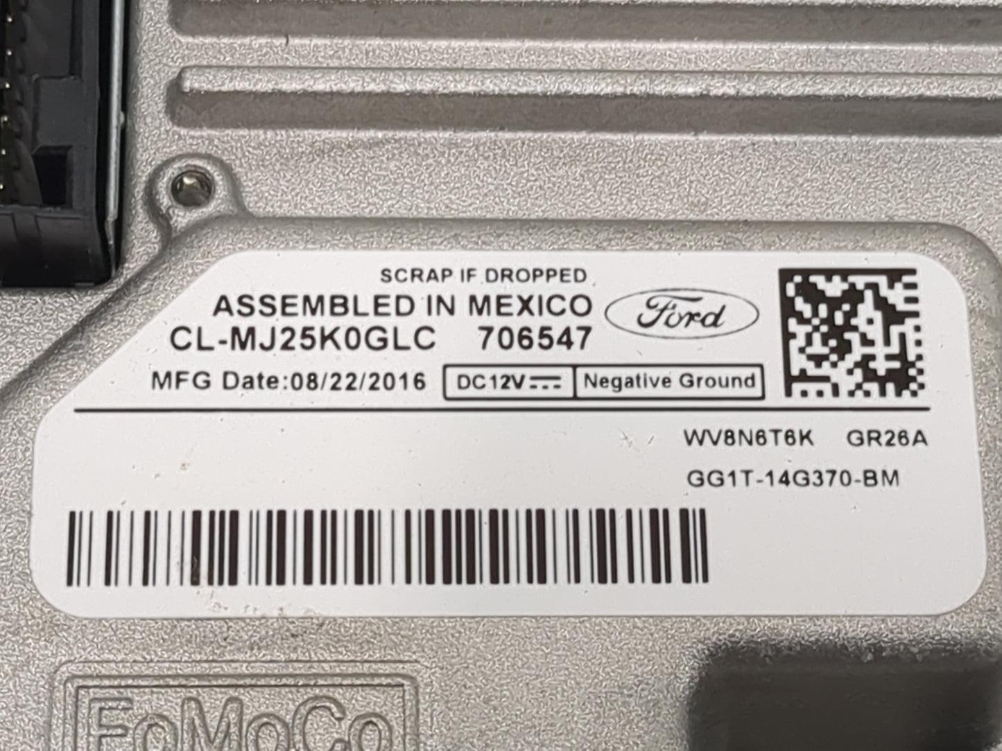2016 Ford Taurus Information Display Screen 1468436 - Oemusedautoparts1.com