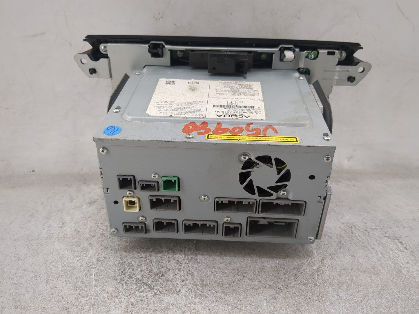 2016 Acura Mdx Radio AM FM Cd Player Receiver Replacement P/N:39540-TZ5-A610-M1 BD7M5A0 Fits OEM Used Auto Parts - Oemusedau