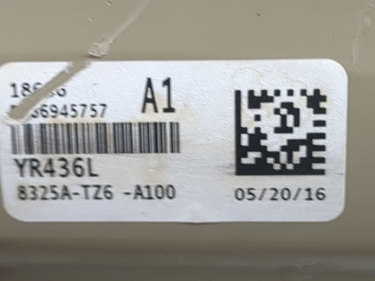 2016 Acura Mdx Overhead Roof Console Tan - Oemusedautoparts1.com