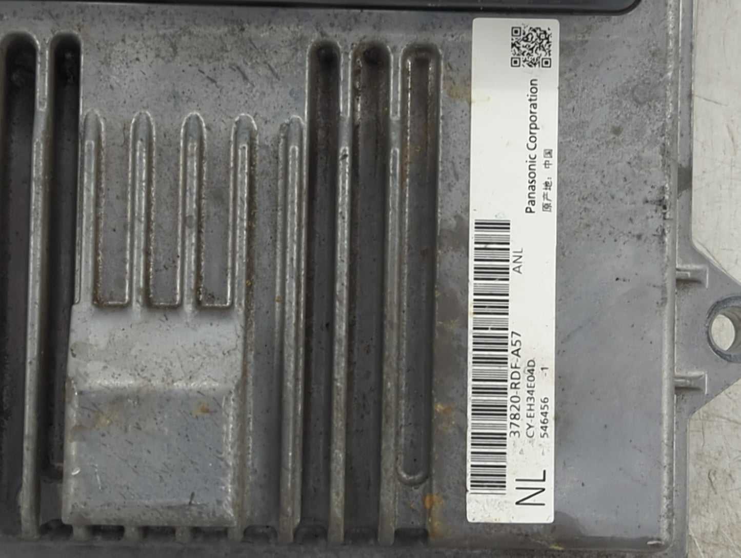 2015-2016 Acura Tlx PCM Engine Control Computer ECU ECM PCU OEM P/N:37820-RDF-A57 Fits Fits 2015 2016 OEM Used Auto Parts -