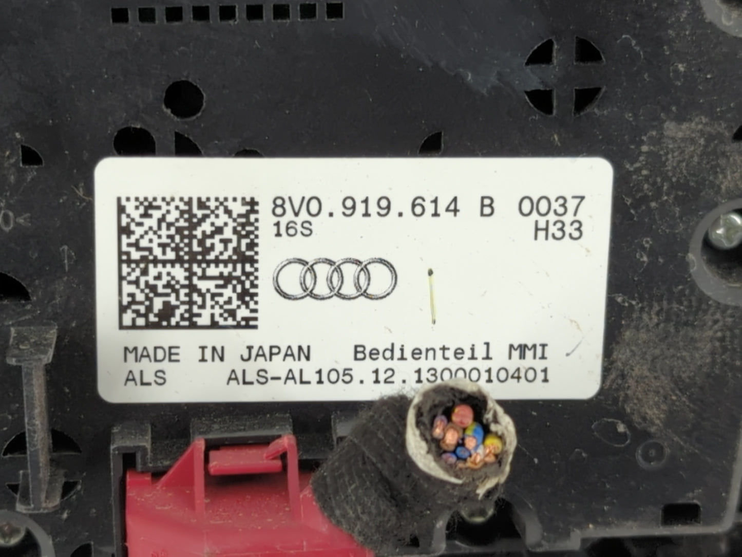 2015-2018 Audi A3 Climate Control Module Temperature AC/Heater Replacement P/N:8V0 919 614 B Fits Fits 2015 2016 2017 2018 O