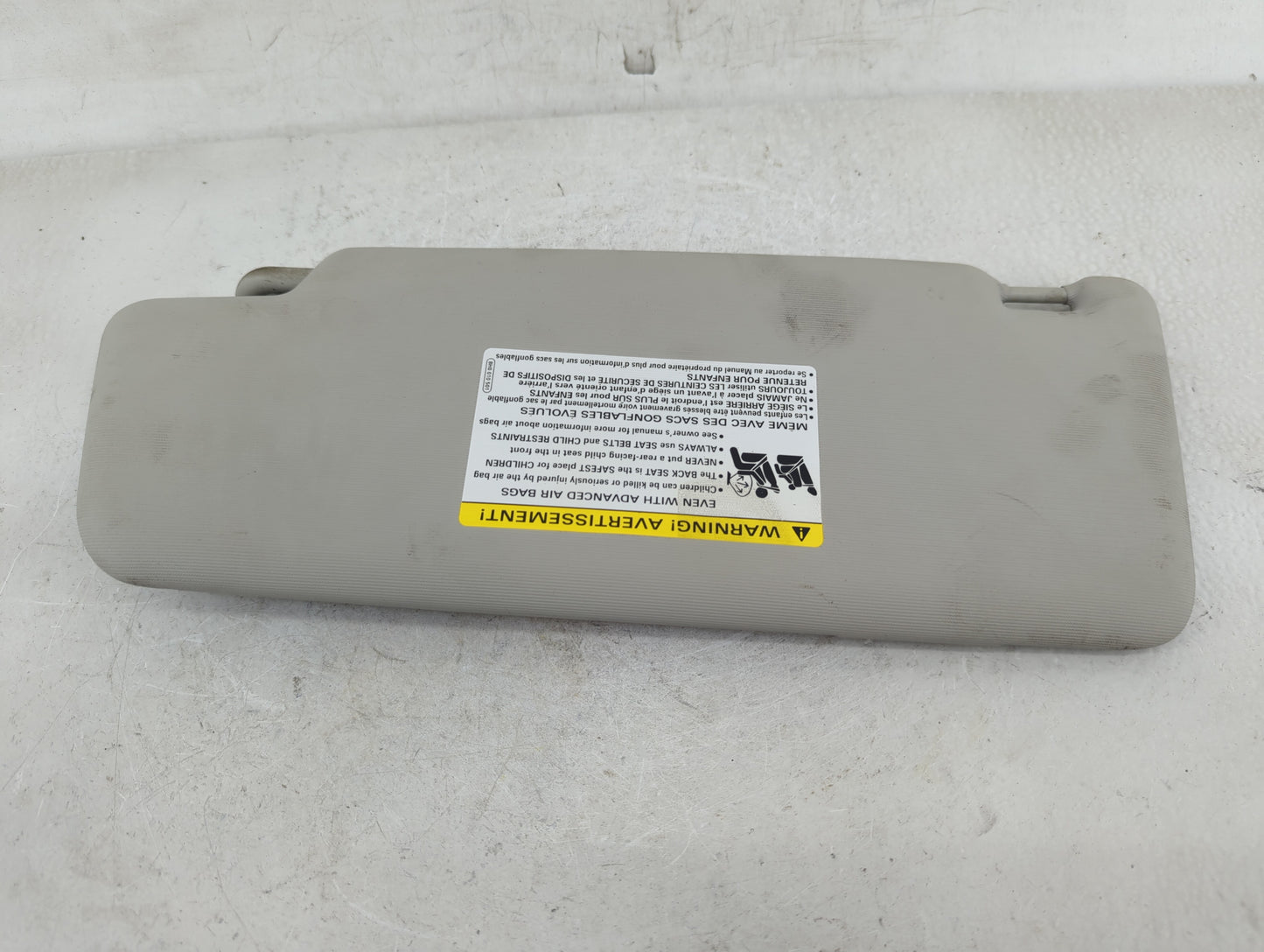 2013-2016 Audi A4 Sun Visor Shade Replacement Passenger Right Mirror Fits Fits 2013 2014 2015 2016 OEM Used Auto Parts - Oem