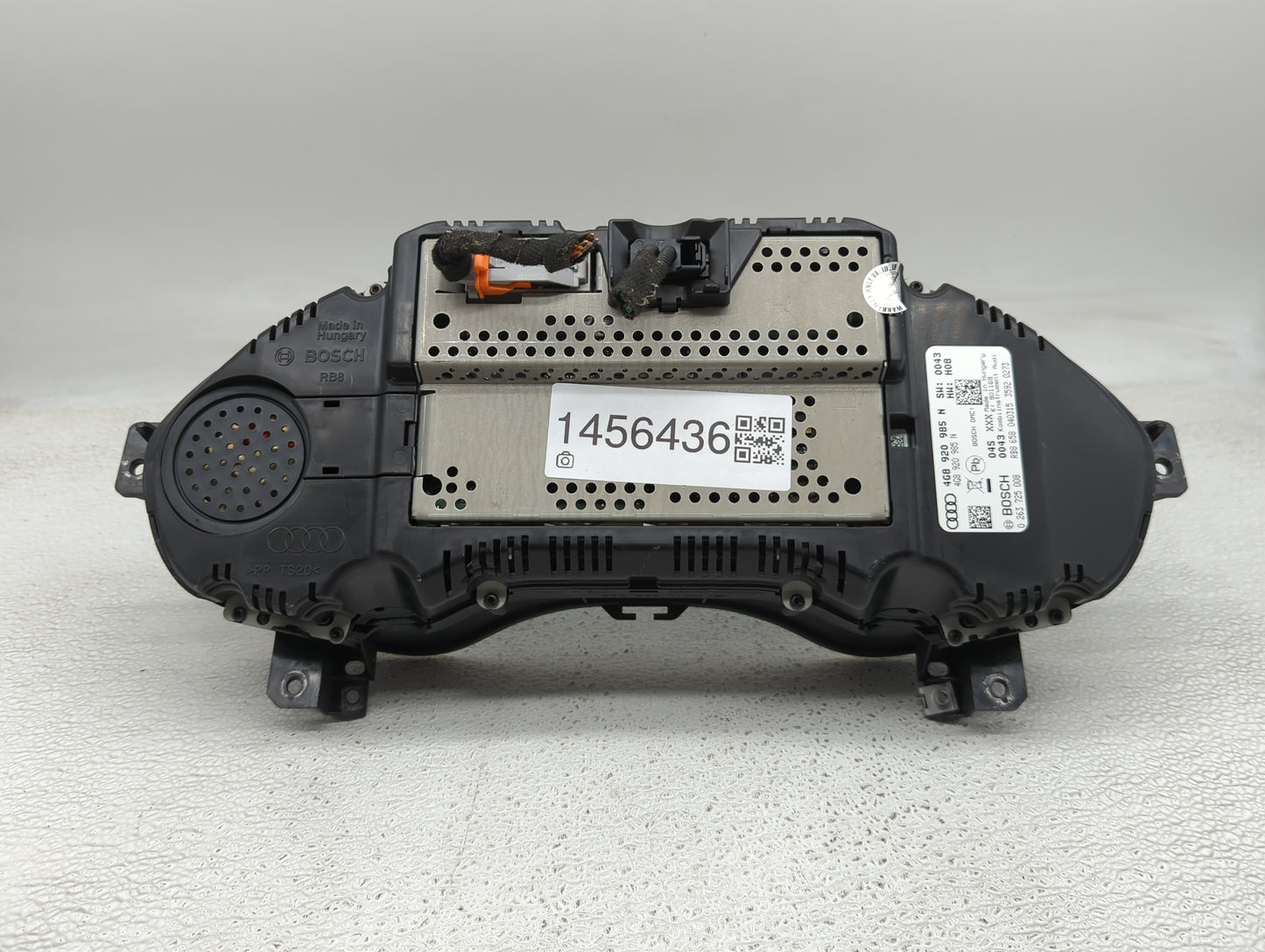2016-2017 Audi A6 Instrument Cluster Speedometer Gauges P/N:4G8920985N 0263725008 Miles:149K Fits Fits 2016 2017 OEM Used Au