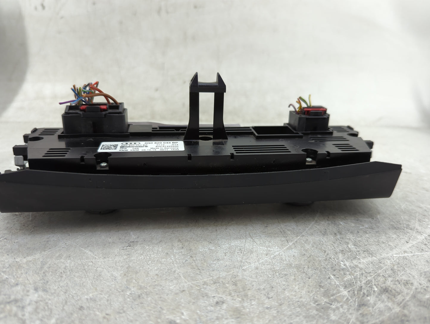 2014-2017 Audi A6 Climate Control Module Temperature AC/Heater Replacement P/N:4G0820043BP A2C91425900 Fits OEM Used Auto Pa