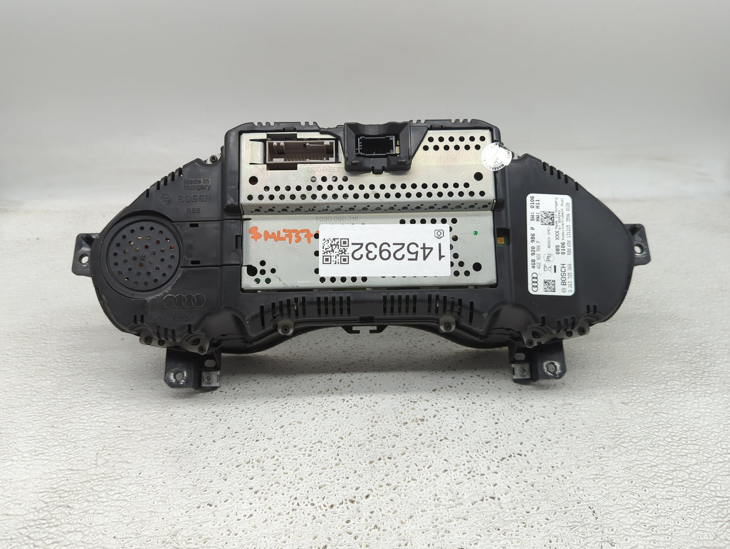 2016-2017 Audi A7 Instrument Cluster Speedometer Gauges P/N:4G8920986P 0263725068, RB8658131215 Fits Fits 2016 2017 OEM Used