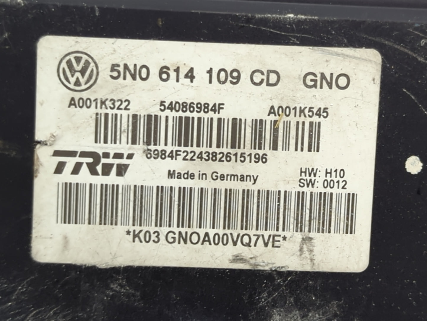 2015-2018 Audi Q3 ABS Pump Control Module Replacement P/N:5N0614109CD 54086984F, K03GNOA00VQ7VE Fits Fits 2015 2016 2017 201