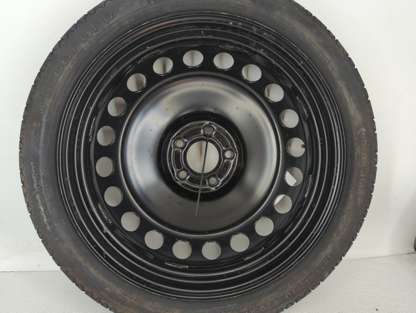 2016 Audi S4 Spare Donut Tire Wheel Rim Oem - Oemusedautoparts1.com