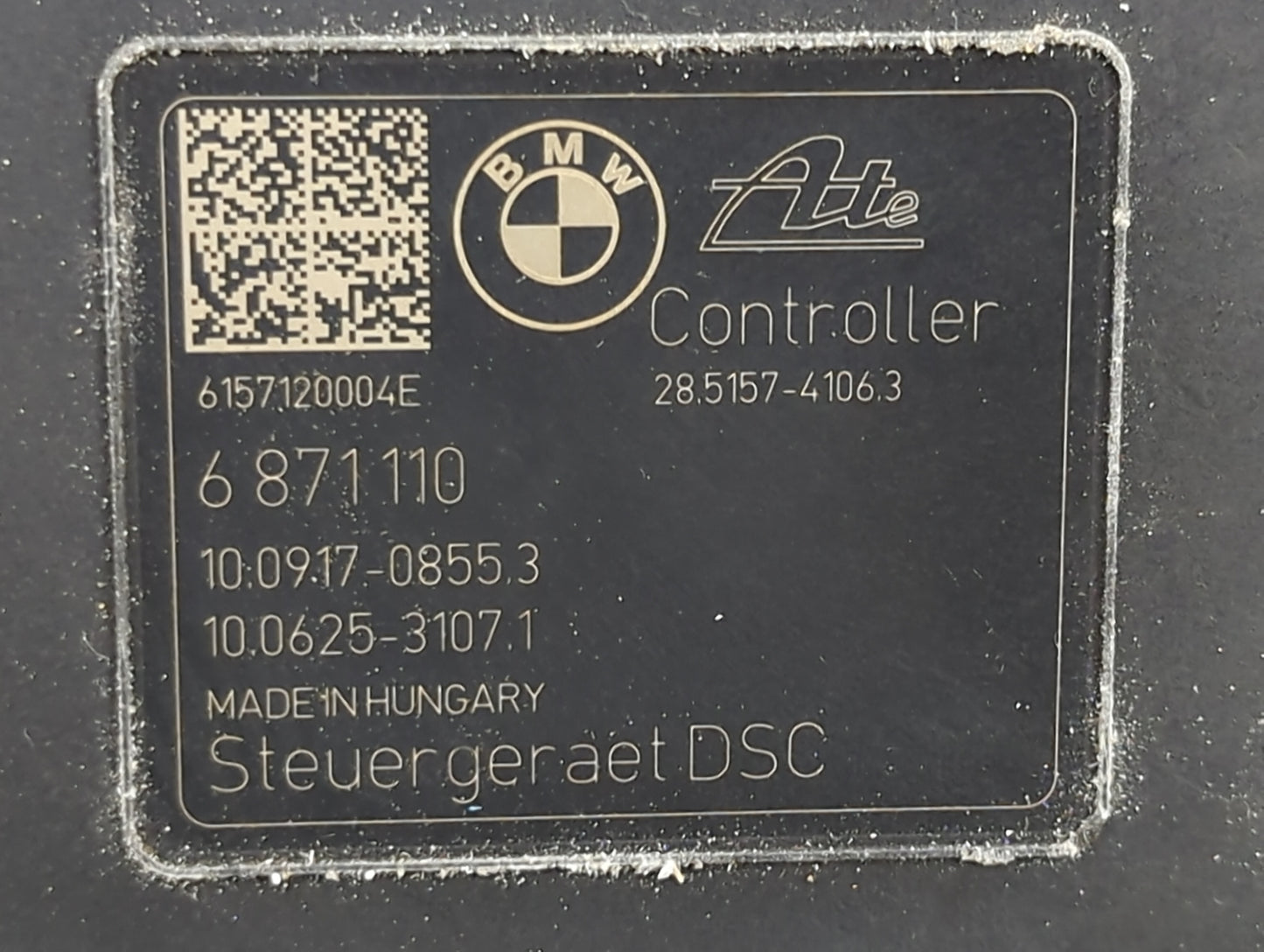 2014-2018 Bmw 320 ABS Pump Control Module Replacement P/N:3451-6871109-01 10.0220-0649.4 Fits OEM Used Auto Parts - Oemuseda
