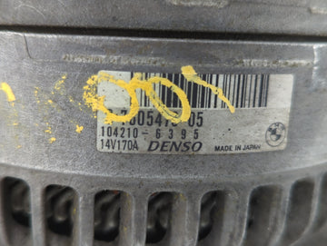 2012-2018 Bmw 320 Alternator Replacement Generator Charging Assembly Engine OEM P/N:104210-6395 7805479-05 Fits OEM Used Auto Parts