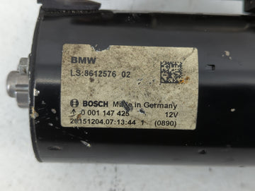 2013-2016 Bmw 328i Car Starter Motor Solenoid OEM P/N:0 001 147 425 Fits Fits 2012 2013 2014 2015 2016 2017 2018 OEM Used Auto Parts