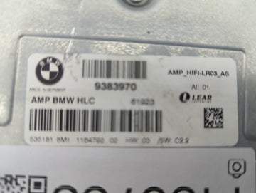 2016 Bmw 428i Audio Control Module 9383970|amp_hifi-lr03_as|535181