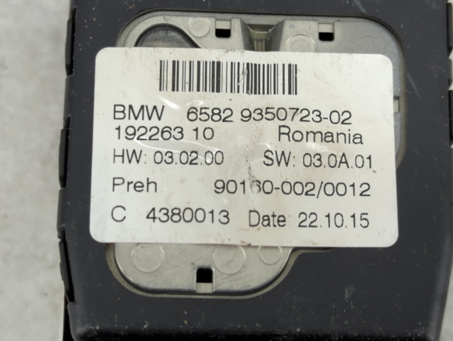 2016 Bmw 528i Radio AM FM Cd Player Receiver Replacement P/N:65829350723-02 9350723 Fits OEM Used Auto Parts - Oemusedautopa
