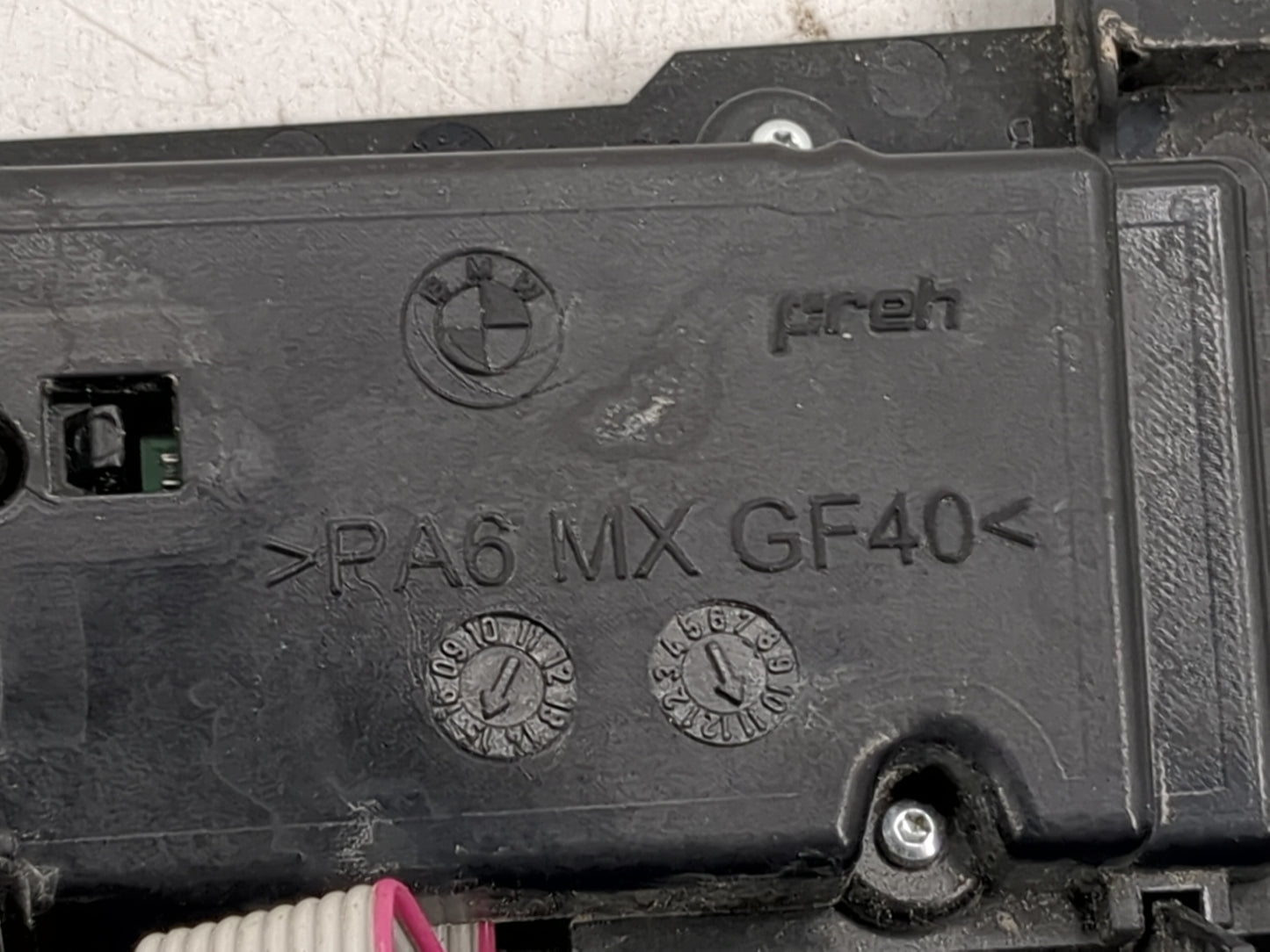 2011-2016 Bmw 528i Climate Control Module Temperature AC/Heater Replacement P/N:PA6 MX GF40 Fits OEM Used Auto Parts - Oemus