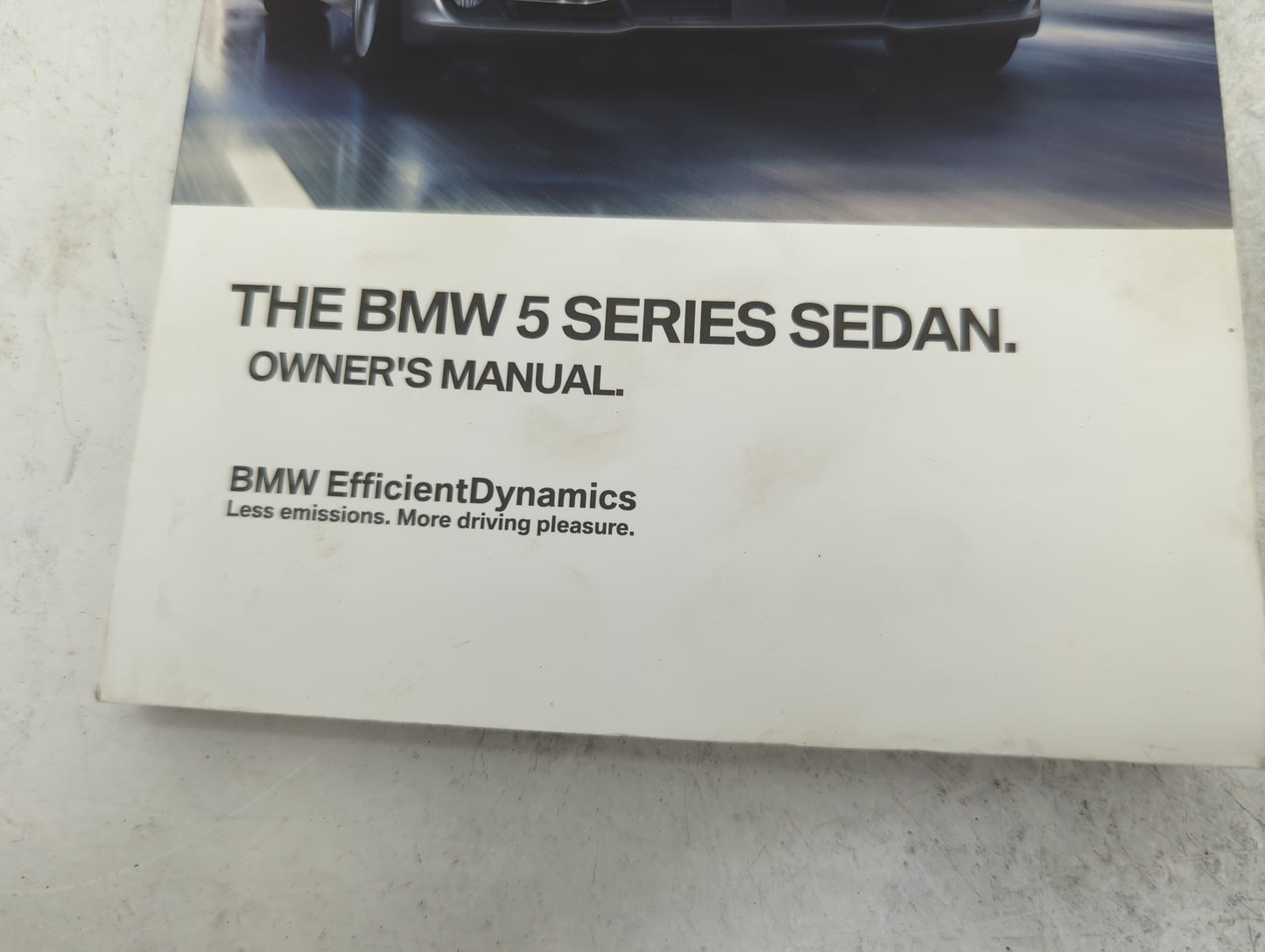 2016 Bmw 5 Series Owners Manual Book Guide P/N:01402969363 01402970576 OEM Used Auto Parts - Oemusedautoparts1.com