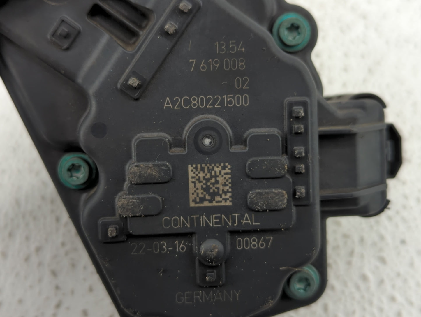 2016-2022 Bmw X1 Throttle Body P/N:7 619 008 7619008 Fits Fits 2016 2017 2018 2019 2020 2021 2022 OEM Used Auto Parts - Oemu