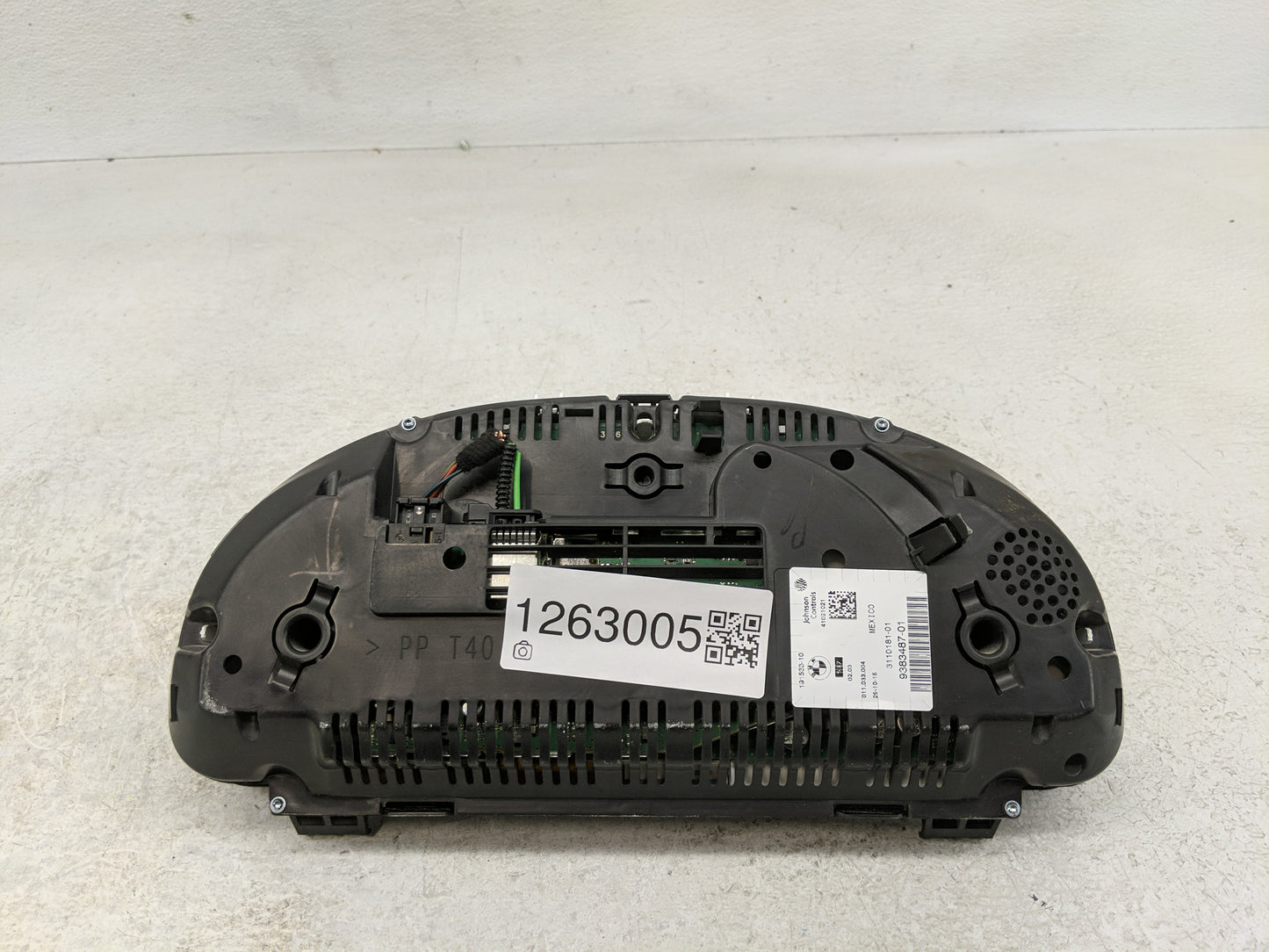 2016 Bmw X3 Instrument Cluster Speedometer Gauges P/N:9383487-01 3110181-01 Fits OEM Used Auto Parts - Oemusedautoparts1.com