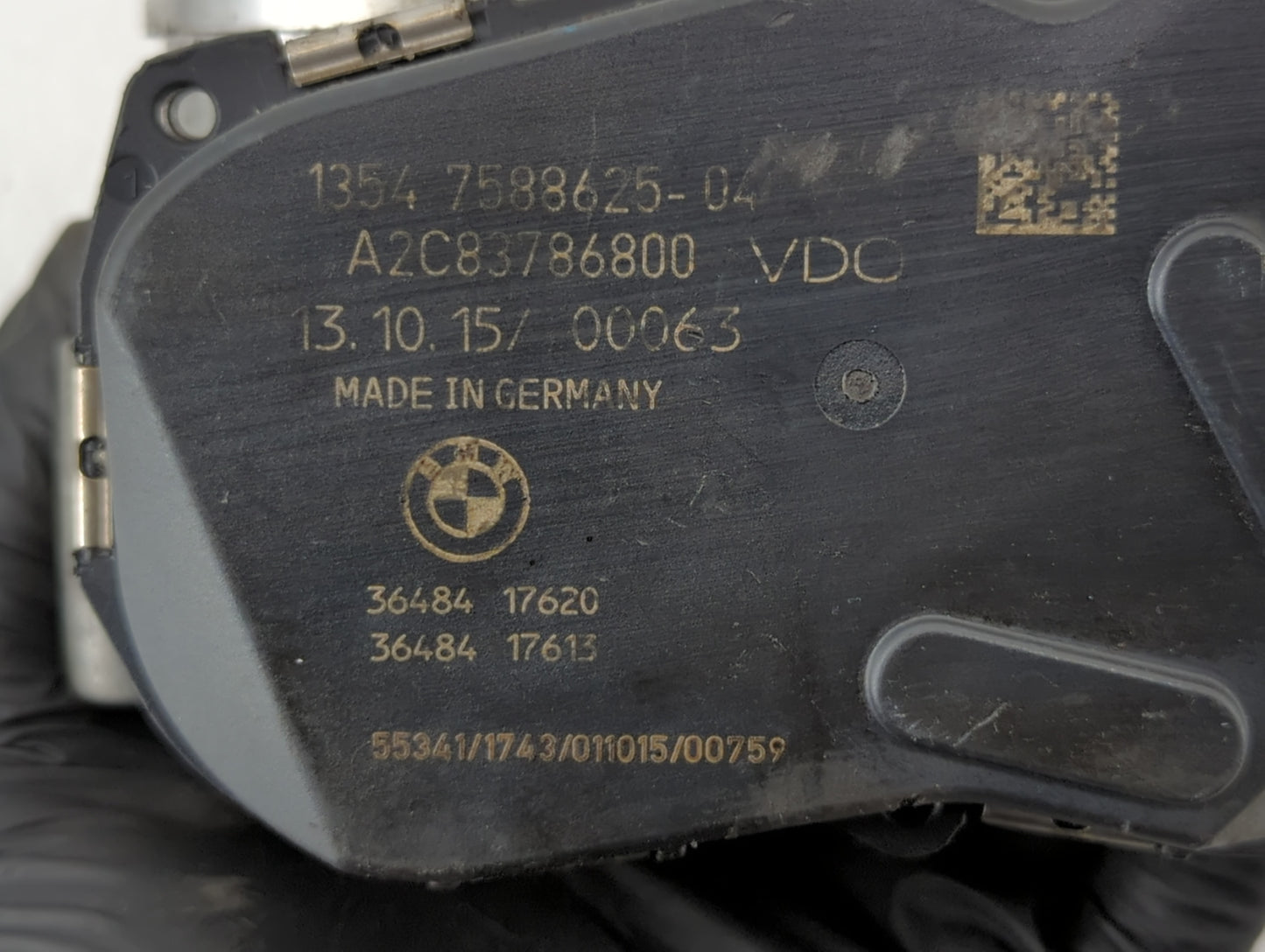 2013-2017 Bmw X3 Throttle Body P/N:1354 7588625-04 Fits Fits 2012 2013 2014 2015 2016 2017 2018 OEM Used Auto Parts - Oemuse