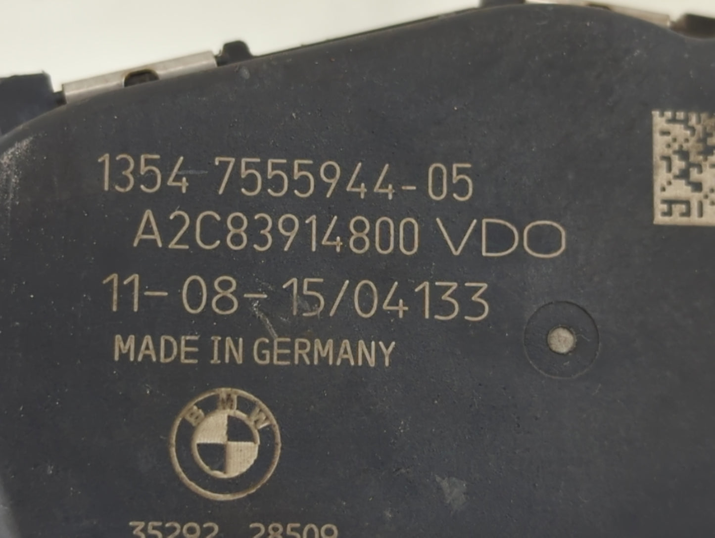 2011-2018 Bmw X5 Throttle Body P/N:A2C83914800 1354 7555944-05 Fits OEM Used Auto Parts - Oemusedautoparts1.com