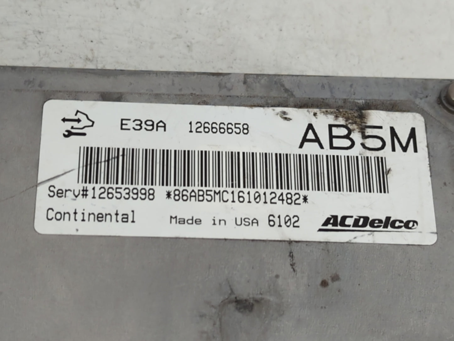 2013-2016 Buick Enclave PCM Engine Control Computer ECU ECM PCU OEM P/N:12666650 Fits Fits 2013 2014 2015 2016 OEM Used Auto