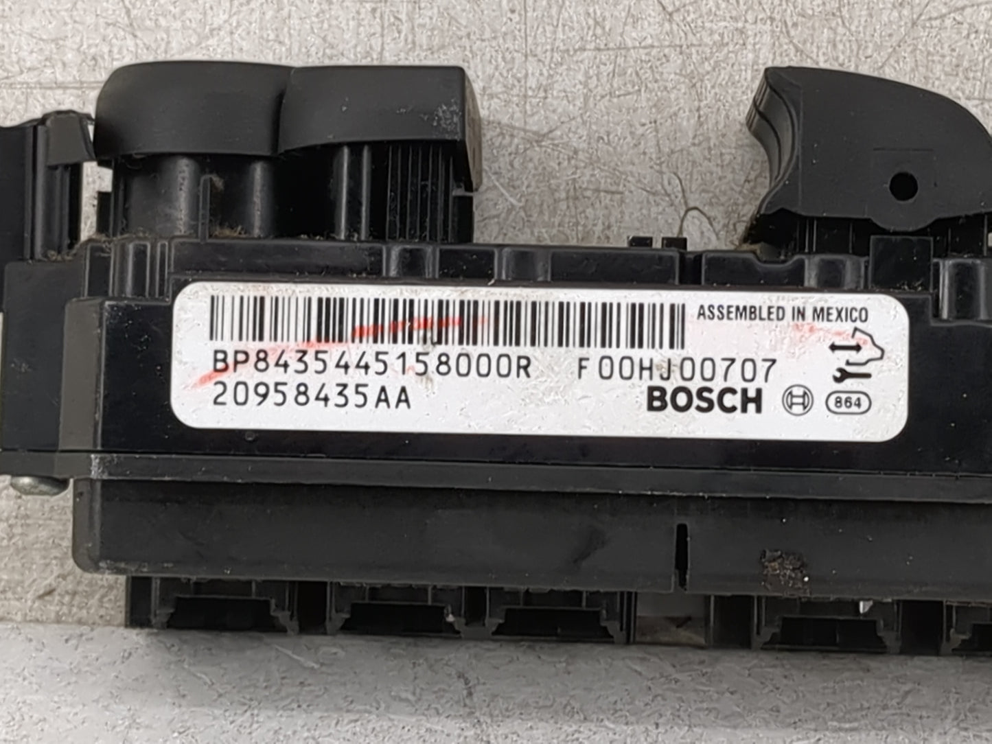 2010-2017 Buick Enclave Master Power Window Switch Replacement Driver Side Left P/N:BP8435445158000R F00HJ00707 Fits OEM Use