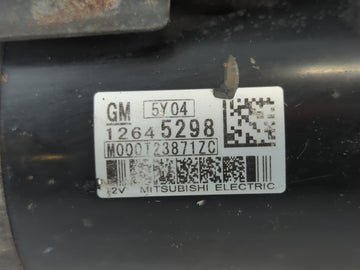 2008-2017 Buick Enclave Car Starter Motor Solenoid OEM P/N:M000T23871ZC 12645298 Fits OEM Used Auto Parts