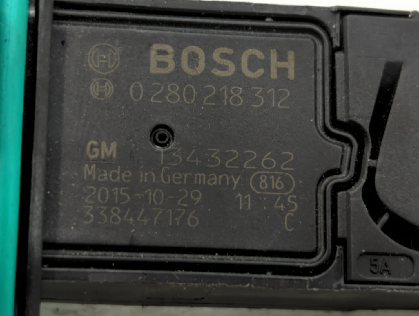 2016-2019 Buick Encore Mass Air Flow Meter Maf - Oemusedautoparts1.com