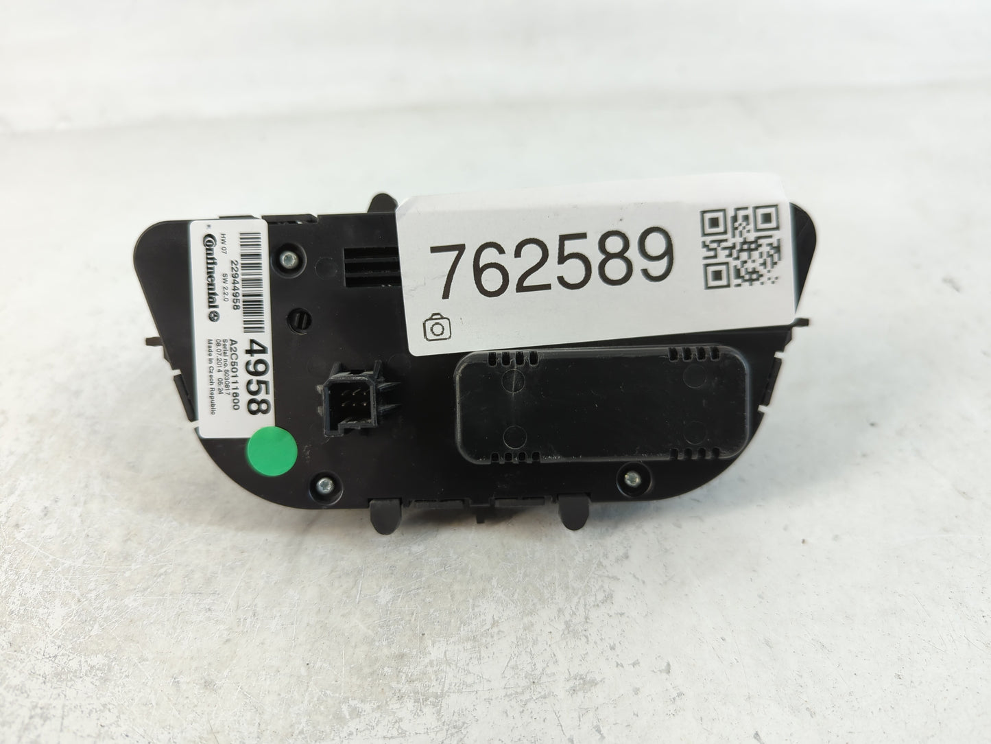 2013-2016 Buick Encore Climate Control Module Temperature AC/Heater Replacement P/N:22944958 Fits OEM Used Auto Parts - Oemu