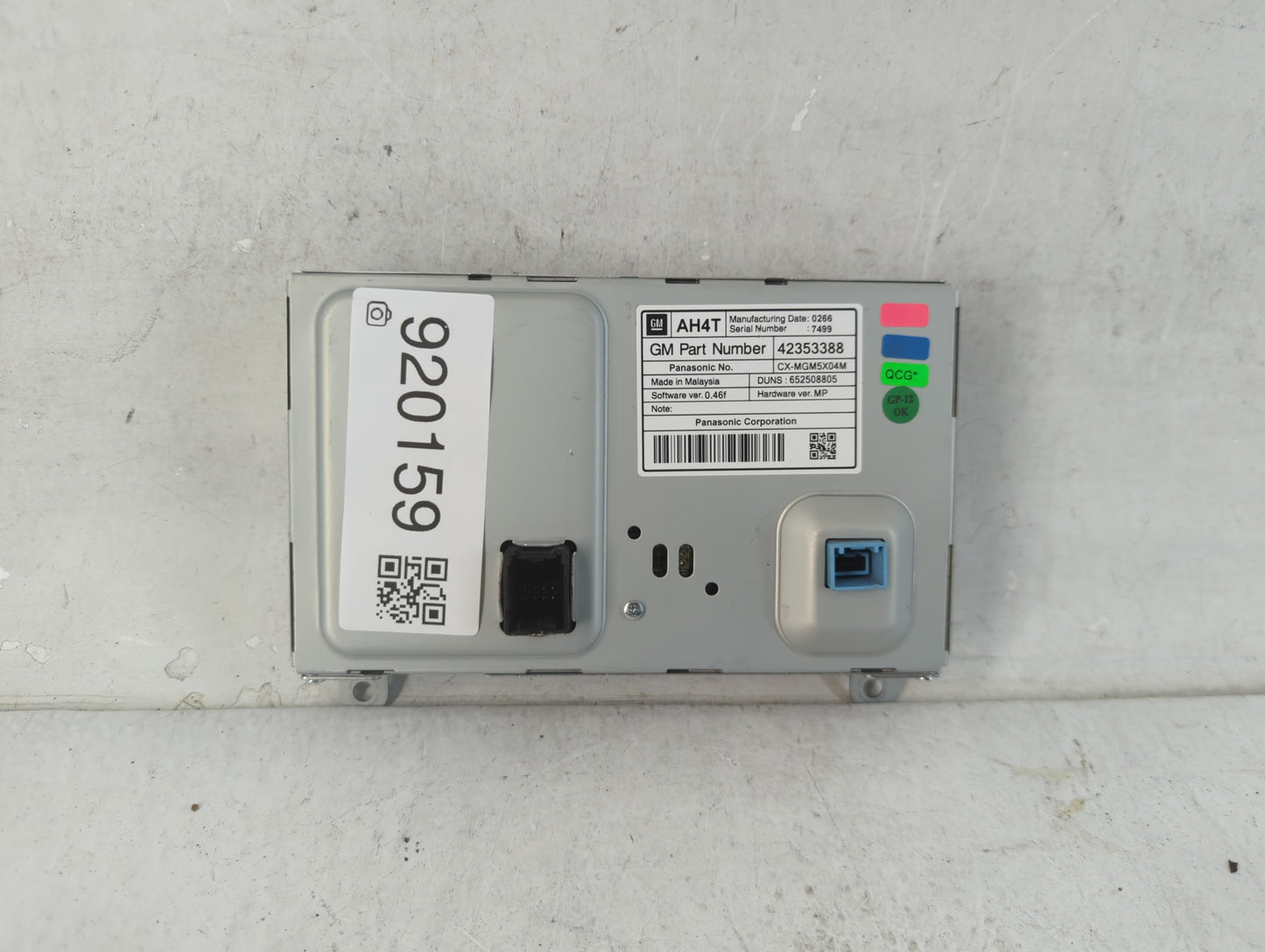 2013-2016 Buick Encore Information Display Screen - Oemusedautoparts1.com