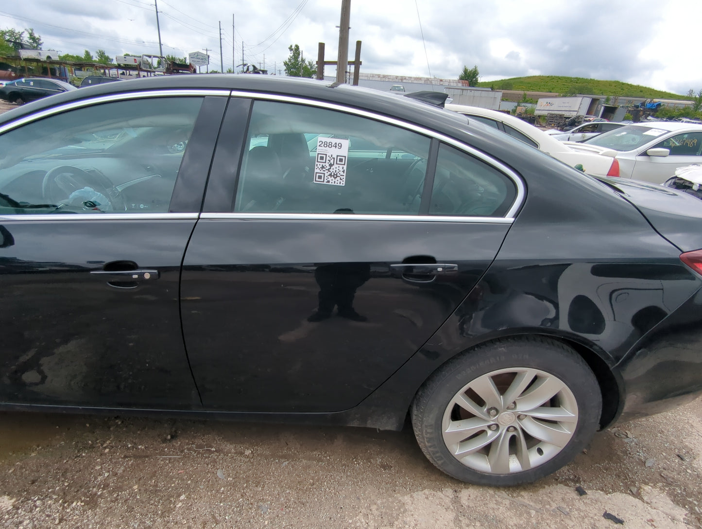 2011-2017 Buick Regal Driver Rear Door Oem - Oemusedautoparts1.com