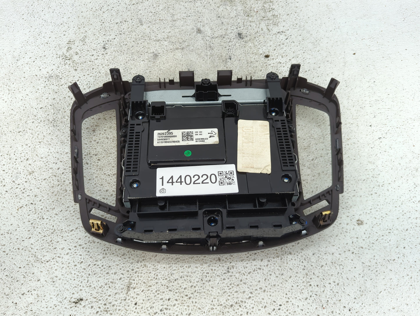 2016-2017 Buick Regal Radio AM FM Cd Player Receiver Replacement Fits Fits 2016 2017 OEM Used Auto Parts - Oemusedautoparts1