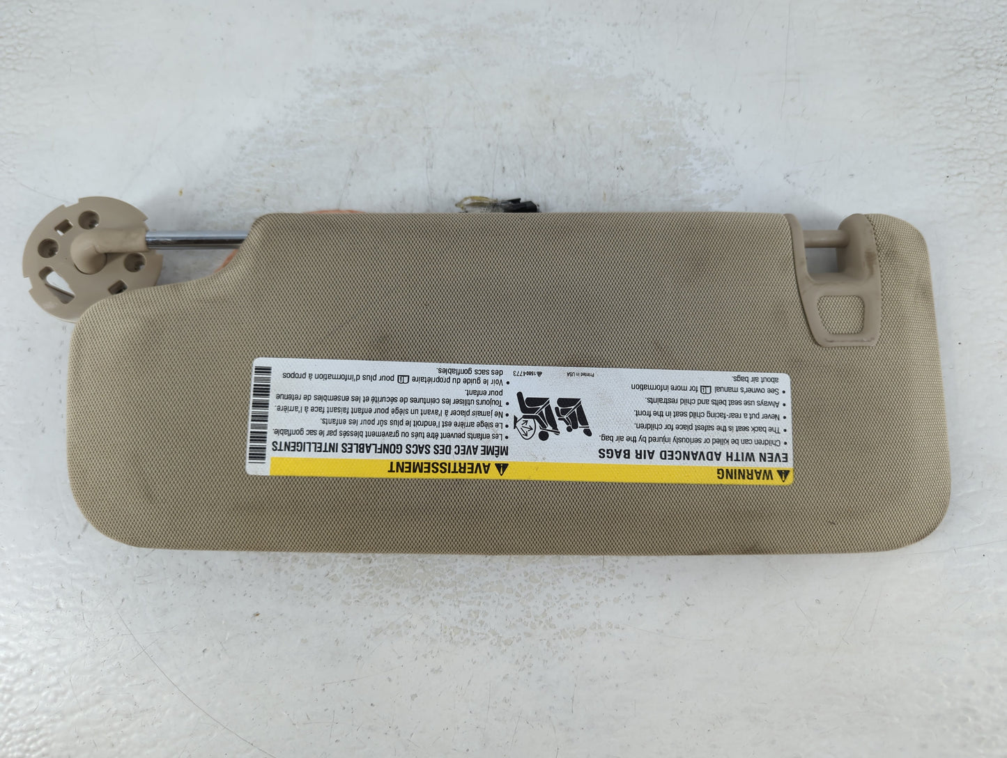 2012-2017 Buick Verano Sun Visor Shade Replacement Passenger Right Mirror Fits Fits 2012 2013 2014 2015 2016 2017 OEM Used A