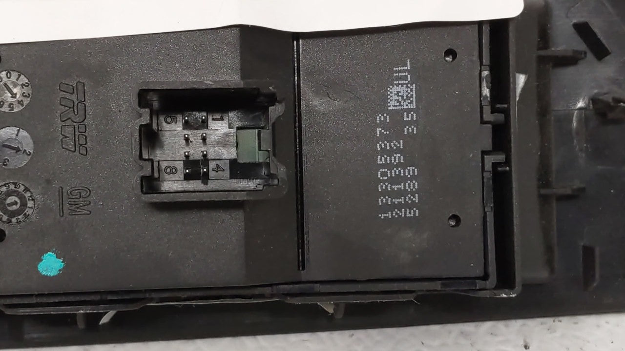 2015-2017 Buick Verano Master Power Window Switch Replacement Driver Side Left P/N:23465329 Fits Fits 2015 2016 2017 OEM Use