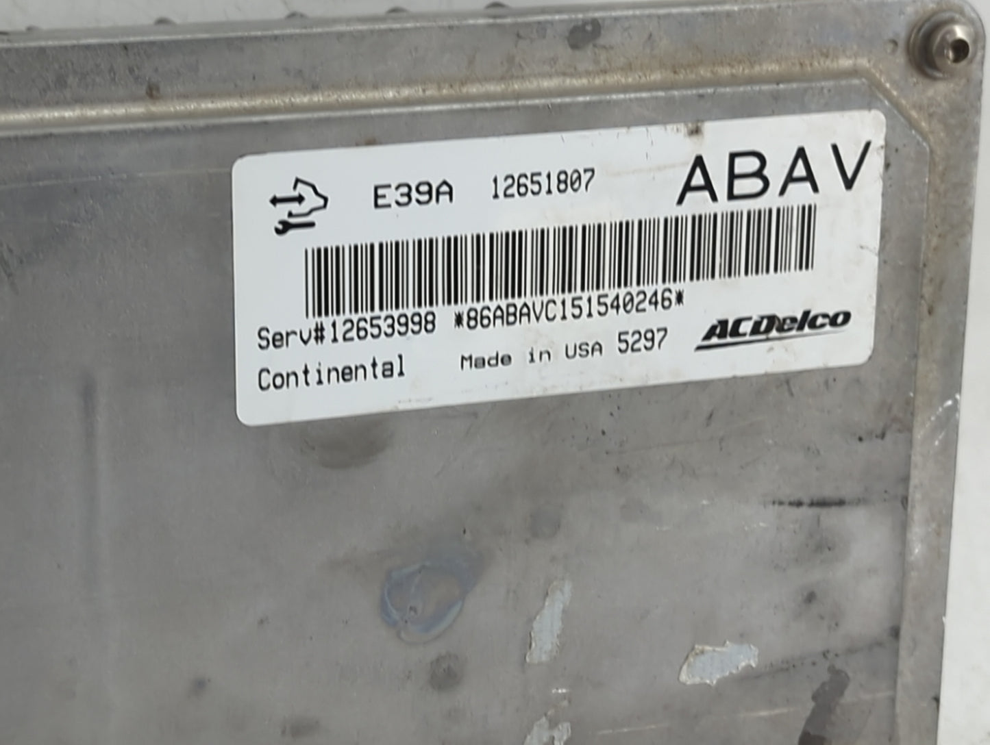 2013-2016 Buick Verano PCM Engine Control Computer ECU ECM PCU OEM P/N:12651807, 12653998 Fits Fits 2013 2014 2015 2016 OEM