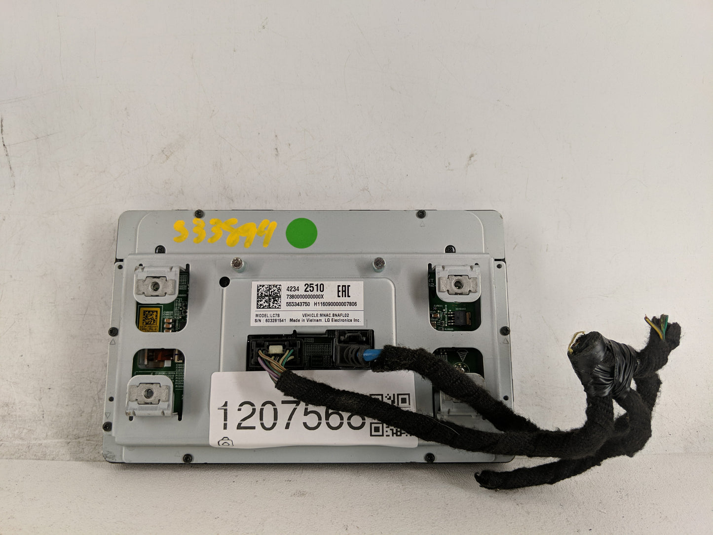 2016 Chevrolet Camaro Information Display Screen - Oemusedautoparts1.com
