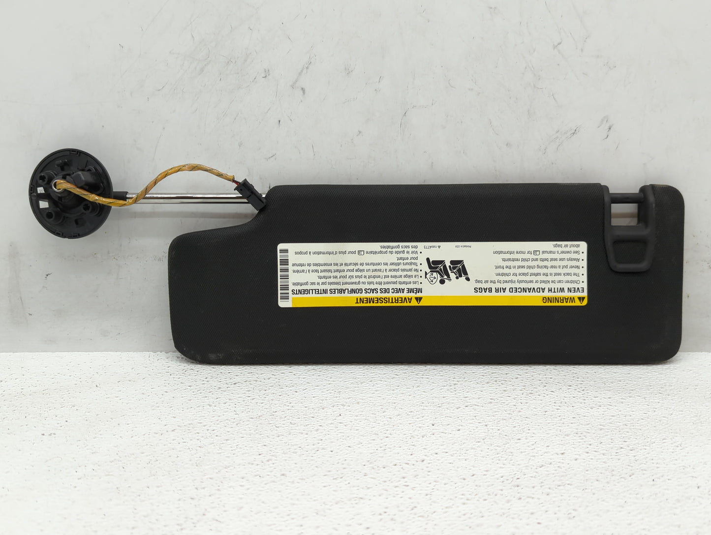 2021 Chevrolet Camaro Sun Visor Shade Replacement Passenger Right Mirror Fits OEM Used Auto Parts - Oemusedautoparts1.com