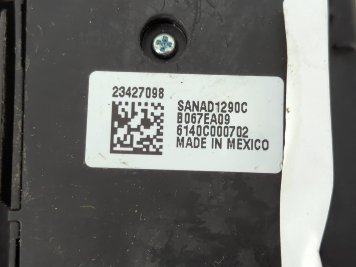 2015-2022 Chevrolet Colorado Master Power Window Switch Replacement Driver Side Left P/N:23427098 Fits OEM Used Auto Parts -